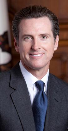 California Governor Gavin Newsom