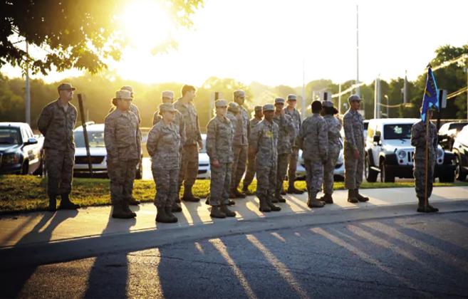 JROTC Cadets at 9-11 Ceremony