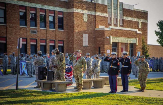 JROTC Cadets at 9-11 Ceremony “The ceremony itself is a way for our cadets to honor those that gave their lives in the service of others on 9/11, and since then,” said Lieutenant Colonel (Ret.) USAF Senior Aerospace Science Instructor Patrick McCormack.