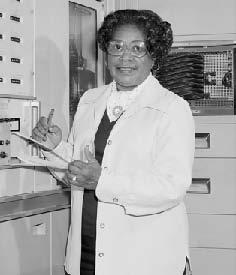 Mary Winston Jackson (1921–2005) successfully overcame the barriers of segregation and gender bias to become a professional aerospace engineer and leader in ensuring equal opportunities for future generations. PHOTO/ NASA