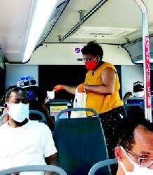Area Businesses, Public Step Up to Meet Face Mask Mandates