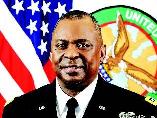 POLITICSU. S. Central Command/MGNLloyd Austin, U.S. Secretary of Defense Nominee and retired four-star general