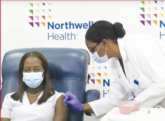 African American Nurse First to Receive Vaccine