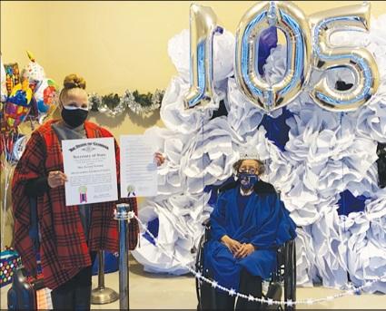 Former Kansas Citian Levera Newton Feted at 105th Birthday Celebration