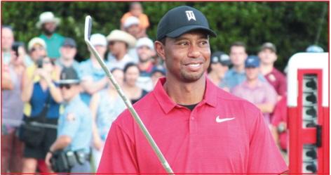 TIGER WOODS RECOVERING FROM SERIOUS CAR ACCIDENT