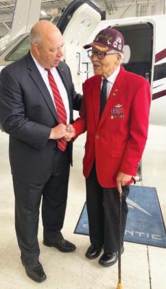 KC’S FITTING TRIBUTE FOR TUSKEGEE AIRMAN