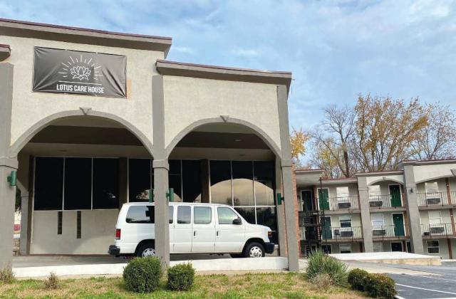 The KCMO council is allocating $400,000 to create a Housing Navigation Center (Lotus Care House) by converting the former Days Inn at 5100 E. Linwood Blvd. into single-room transitional housing units.