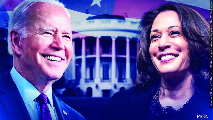 MGN President Joe Biden and Vice President Kamala Harris. Photo/President Biden/Twitter. White House/Lawrence Jackson