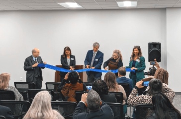 Ribbon cutting