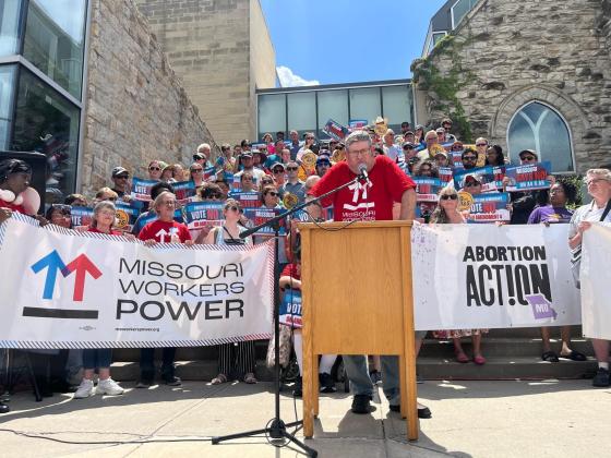 Photo courtesy of Missouri Workers Power