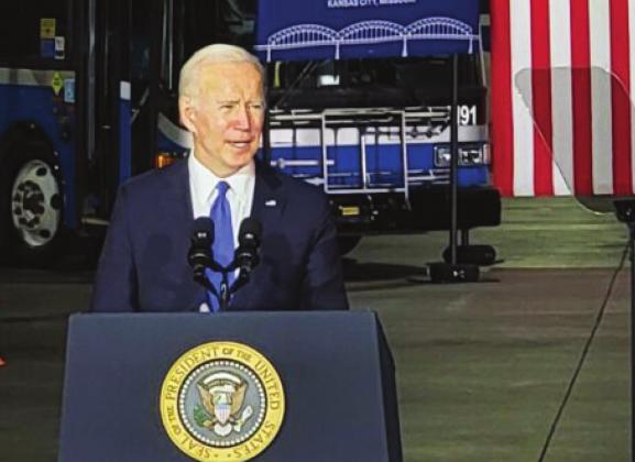 President Biden Visits Kansas City to Talk about Bipartisan Infrastructure Bill, Benefits to Area, Nation