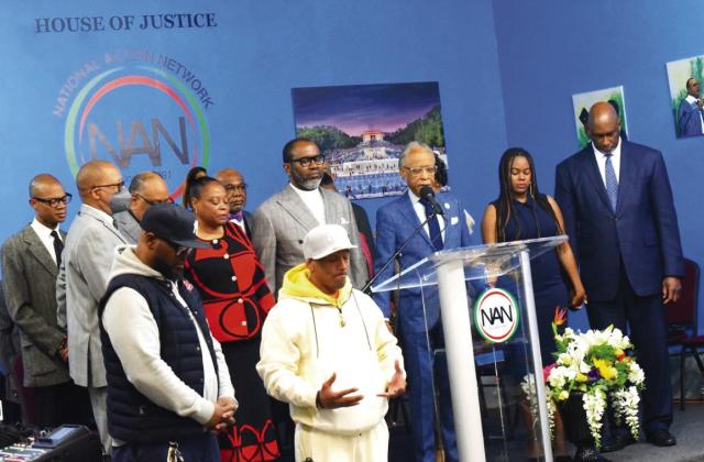 NAN Holds Prayer Vigil for Manhattan DA Alvin Bragg