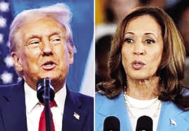 President-elect Donald Trump and Vice President Kamala Harris