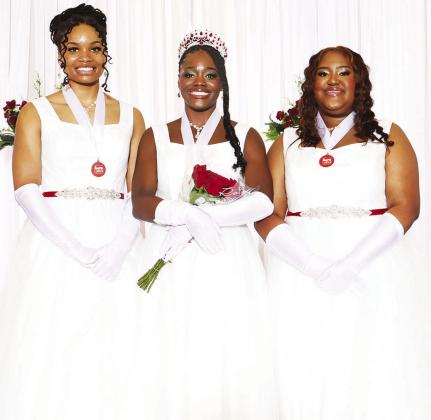 Cotillion Top Overall Winners (L to R): Jadynne Mitchell, Taelor Helms, Sydney Pendleton Mitchem