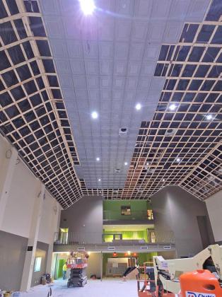 Below, some renovation photos inside the Boone Theater