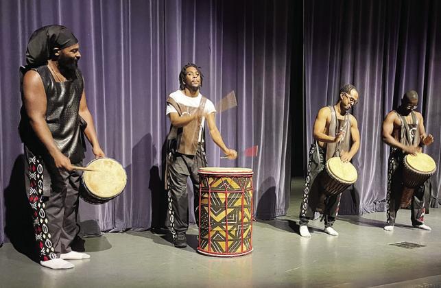 Drummers from the Esoke Cultural Arts Center
