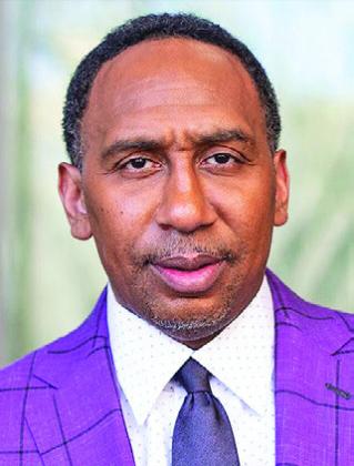Stephen A. Smith at a Q&amp;amp;A at The Moody College of Communication at The University of Texas at Austin ( Wikimedia Commons / Photo by Moody College of Communication)