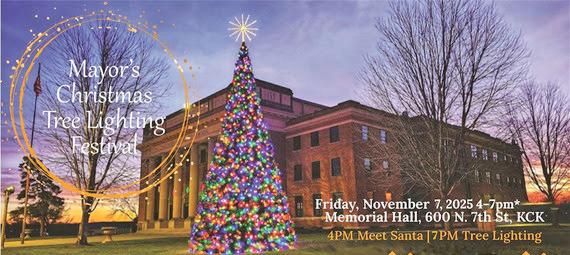 Wyandotte County Gears up for Mayor Garner’s Final Christmas Tree Lighting Festival