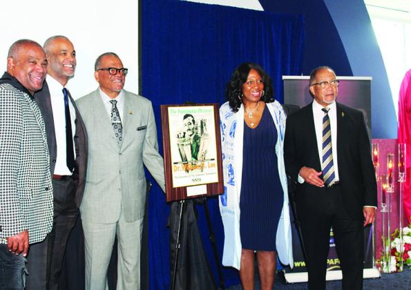 The Sacramento Observer Enshrinement award presented