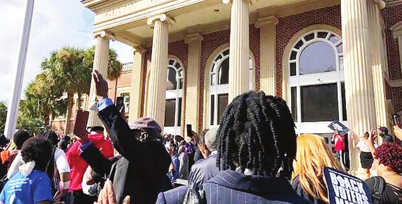 Throngs of Pastors Travel to Ga. to Support Ahmaud Arbery Family