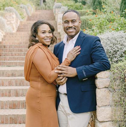 Dr. Jamesia Donato and DaRon McGee