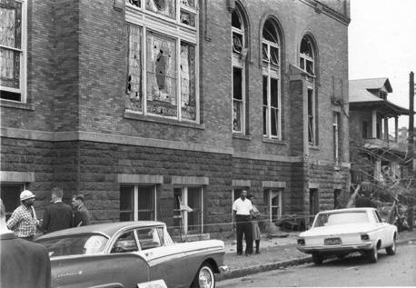 Four Little girls…Remembering lives lost on September 15, 1966 after a bomb explosion at Sixteenth Street Baptist Church killing four little Black girls and wounding 20 other people. Three people were charged and convicted of the bombing. (Photo FBI media)