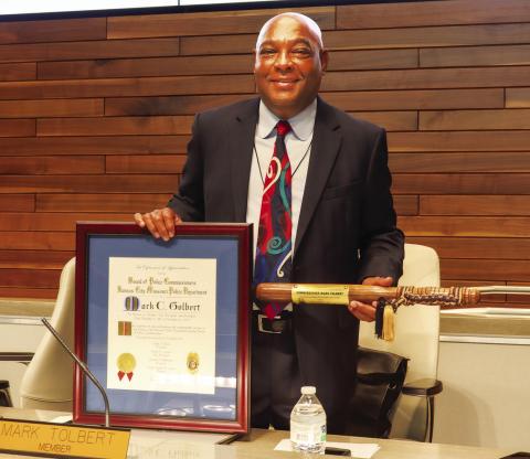 TOLBERT RETIRES FROM KCMO BOARD OF POLICE COMMISSIONERS