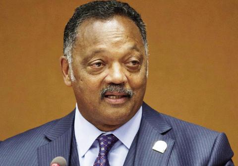 Reverend Jesse Jackson spoke at the UN this week for the International Day for the Elimination of Racial Discrimination. In his remarks, Reverend Jackson highlighted the importance of freedom of expression in the fight for human rights and to combat racial discrimination. U.S. Mission photo by Eric Bridiers.