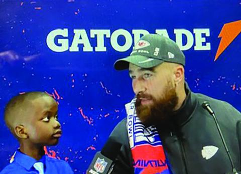Reporter Jeremiah Fennell, 11, Steals the Show on Super Bowl Opening Night