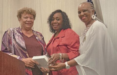 From left: Marion Watkins, Gloria Westbrooks and Gayle Hill-Suber (Photo by Rex Purefoy)
