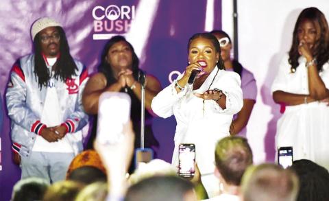 REP. CORI BUSH DEFEATED IN DEMOCRATIC PRIMARY