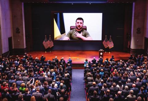 Zelenskyy Reminds Congress of Pearl Harbor and 9/11 in Pleading for U.S. Help for Ukraine