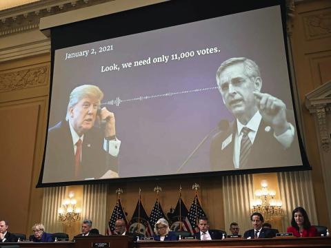 Jan. 6 Committee Votes to Subpoena Trump