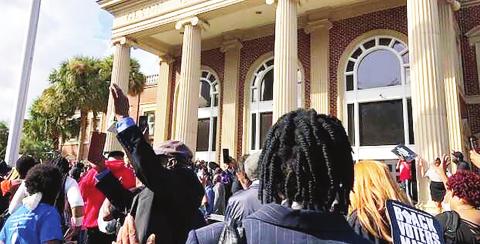 Throngs of Pastors Travel to Ga. to Support Ahmaud Arbery Family