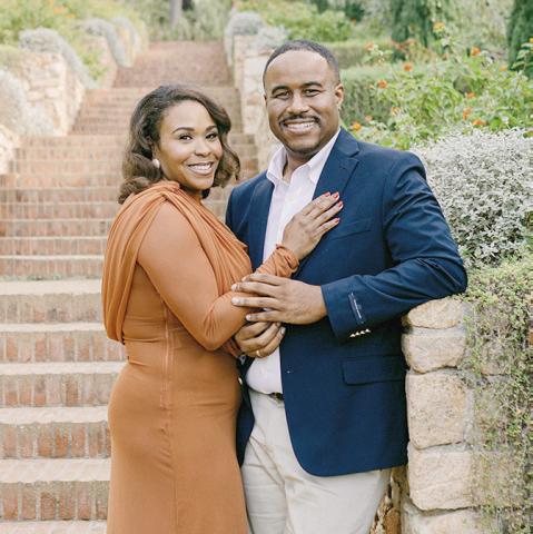 Dr. Jamesia Donato and DaRon McGee