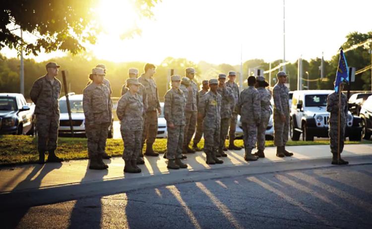 JROTC Cadets at 9-11 Ceremony