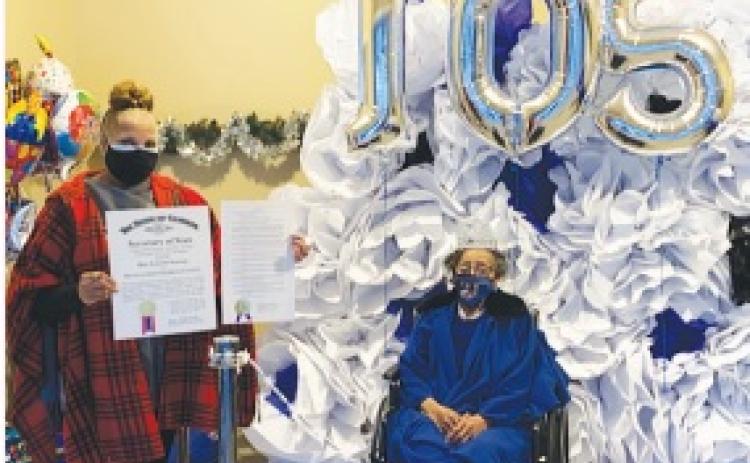 Celebration of Life Service, June 2 for Levera Newton, 105