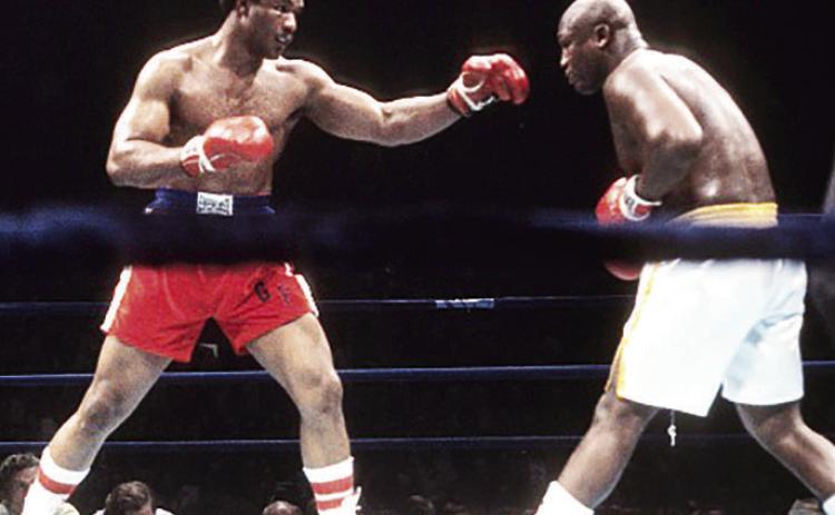 George Foreman became the world champion in 1973, when he brutally beat Joe Frazier in two rounds, knocking him down six times. He defended his title against Ken Norton and Jose Roman, but lost it to Muhammad Ali in the famous Rumble in the Jungle. courtesy, imdb.com