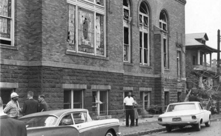 Four Little girls…Remembering lives lost on September 15, 1966 after a bomb explosion at Sixteenth Street Baptist Church killing four little Black girls and wounding 20 other people. Three people were charged and convicted of the bombing. (Photo FBI media)