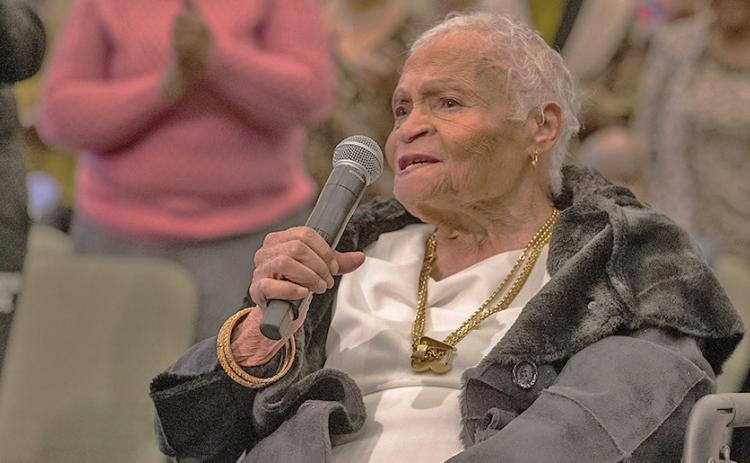 Mother Viola Fletcher, who carried the memory of Tulsa’s shame and the nation’s unfinished business longer than any other living soul, died on November 24 at age 111 (AFRO Photo/Stephen Hopkins) RELATED STORY ON PAGE B1
