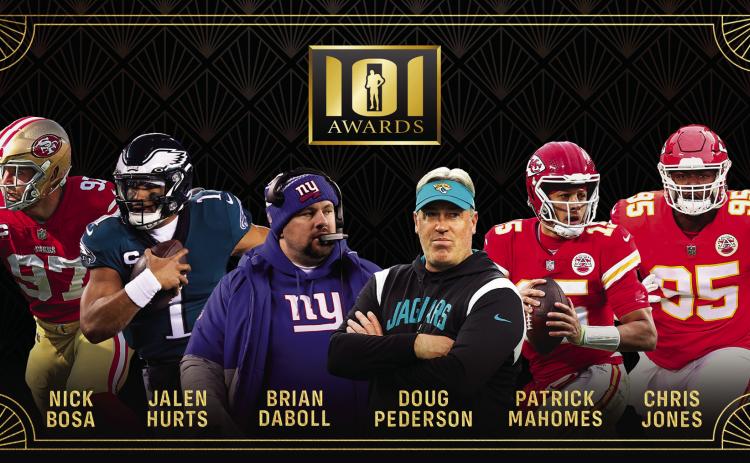 NFL’s Top Coaches, Players of 2022 Season Selected as Recipients of 53rd Annual 101 Awards