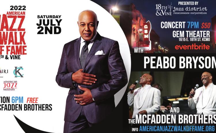 American Jazz Walk of Fame Presents Peabo Bryson &amp; The McFadden Brothers