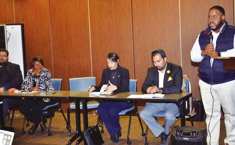 RECENTLY ELECTED, REELECTED JACKSON COUNTY LEGISLATORS SPEAK AT SKCA MEETING