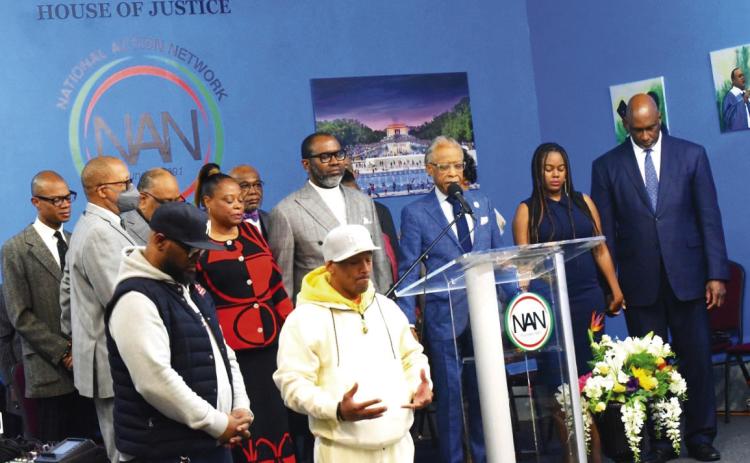 NAN Holds Prayer Vigil for Manhattan DA Alvin Bragg