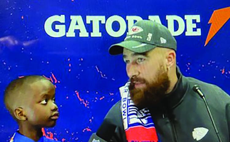 Reporter Jeremiah Fennell, 11, Steals the Show on Super Bowl Opening Night