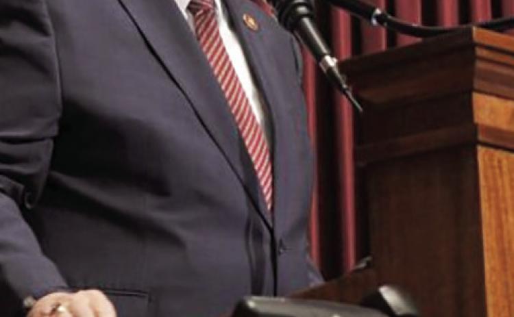 Missouri Gov. Mike Parson delivered his annual State of the State Address on Jan. 18, 2023 photo/ Tim Bommel/Missouri House Communications