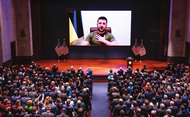 Zelenskyy Reminds Congress of Pearl Harbor and 9/11 in Pleading for U.S. Help for Ukraine