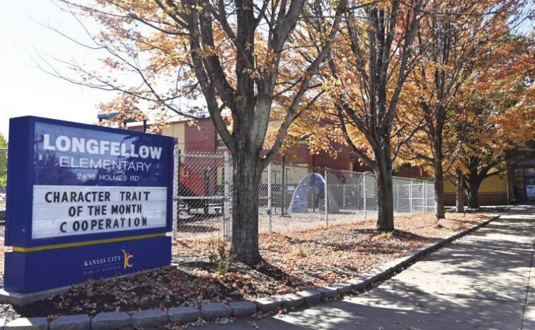 Longfellow Elementary in Midtown Kansas City is one of two schools that will close at the end of the school year. Photo/Carlos Moreno, KCUR 89.3