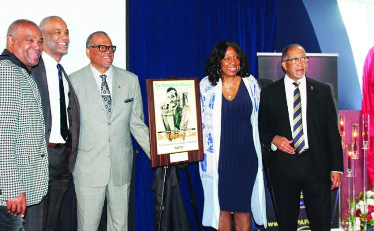 The Sacramento Observer Enshrinement award presented